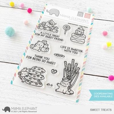Mama Elephant Clear Stamps - Sweet Treats